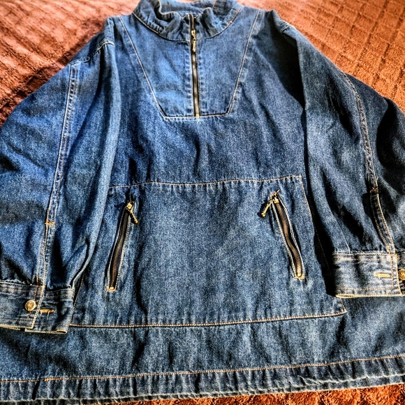 AJS Jackets & Blazers - Women's Blue Denim Jean Jacket